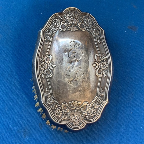 vintage Antique? F.B. sterlig silver brush #3835. main image 5